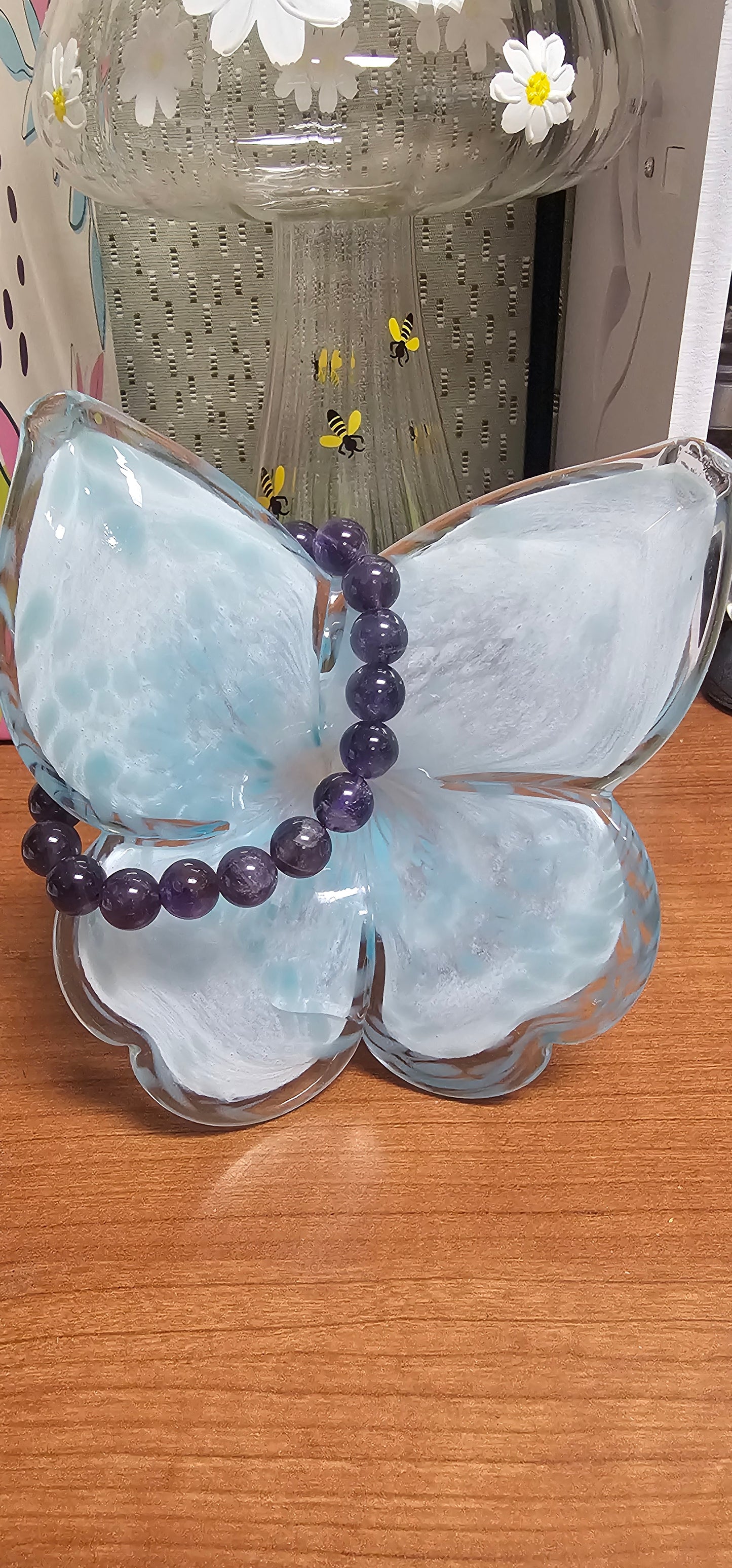 Amethyst bracelet - 10mm