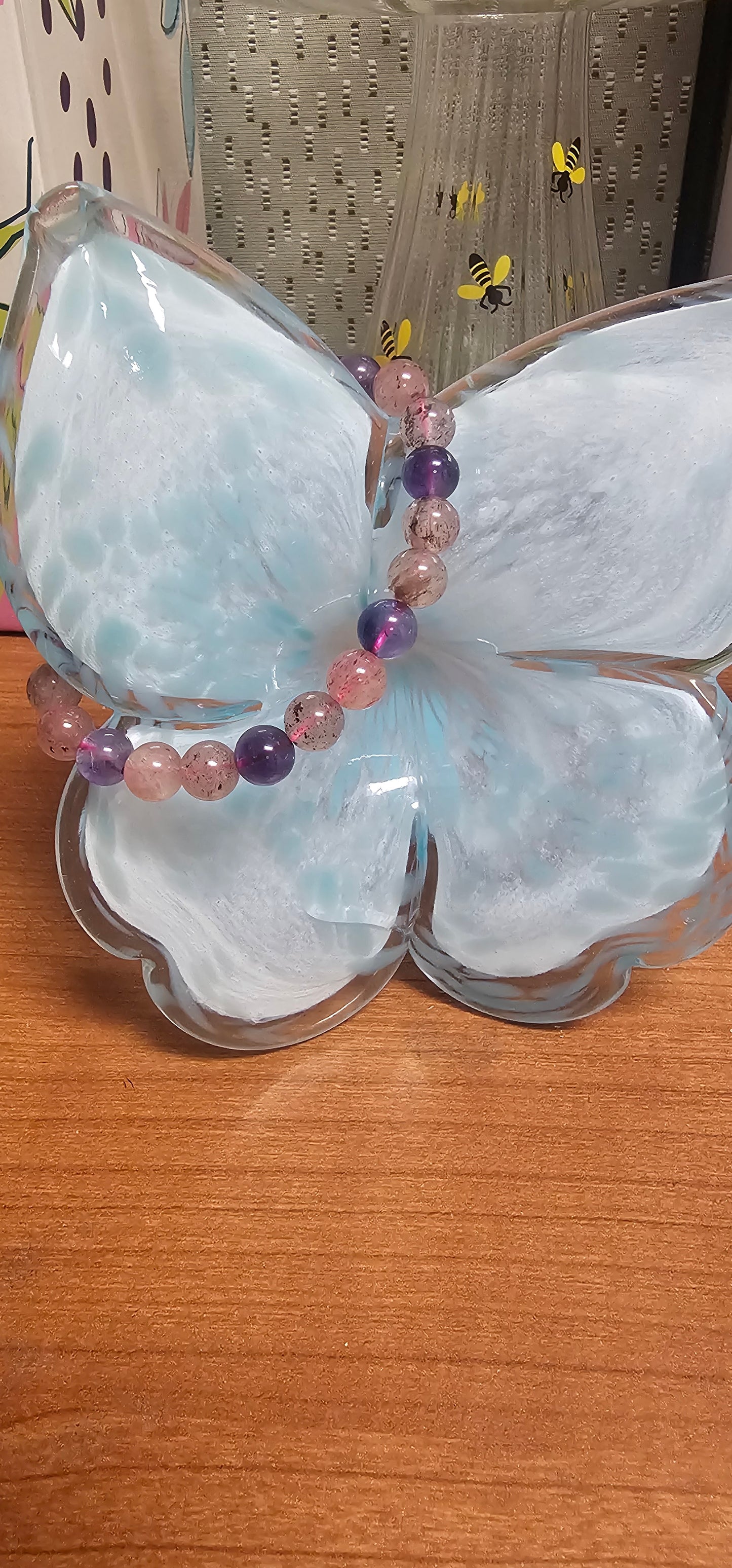 Amethyst (Cherry) bracelet- 8mm