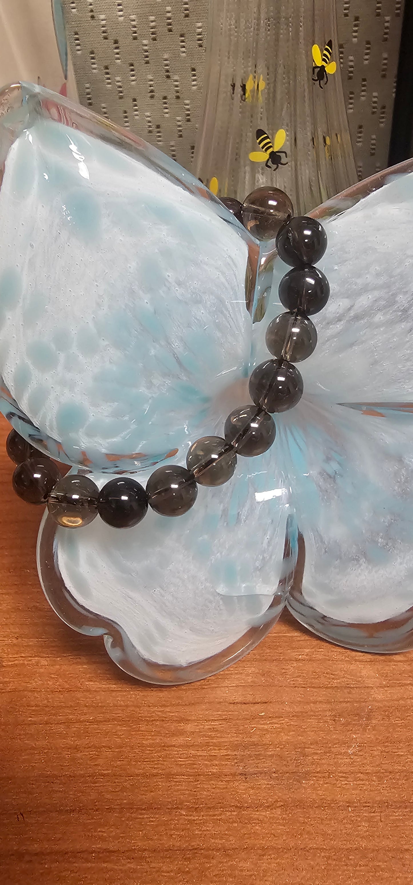 Smoky Quartz 10mm bracelet