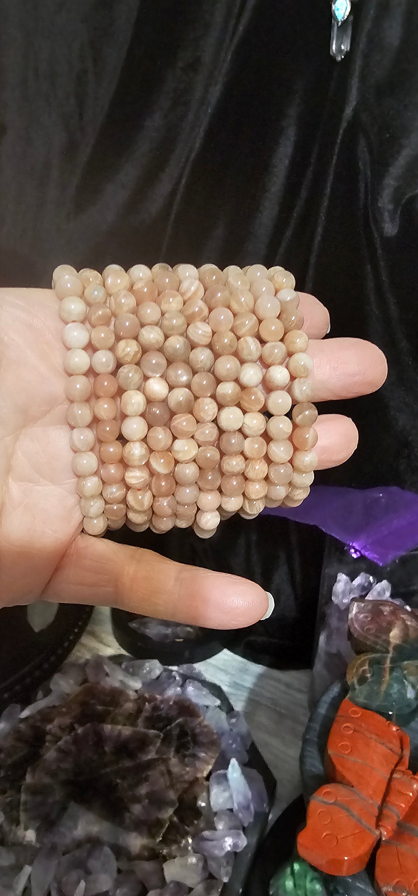 Sunstone bracelet-6mm