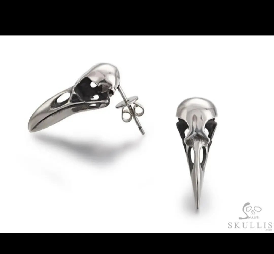 Raven Skull earrings