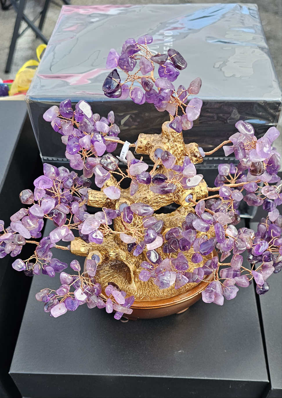 Amethyst Tree of Life with 360 Natural Gemstones
