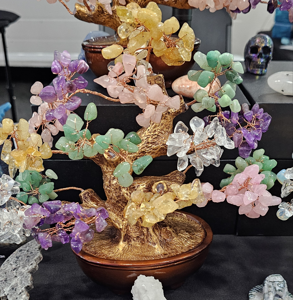 Multi-Gemstone Tree of Life with 360 Natural Gemstones