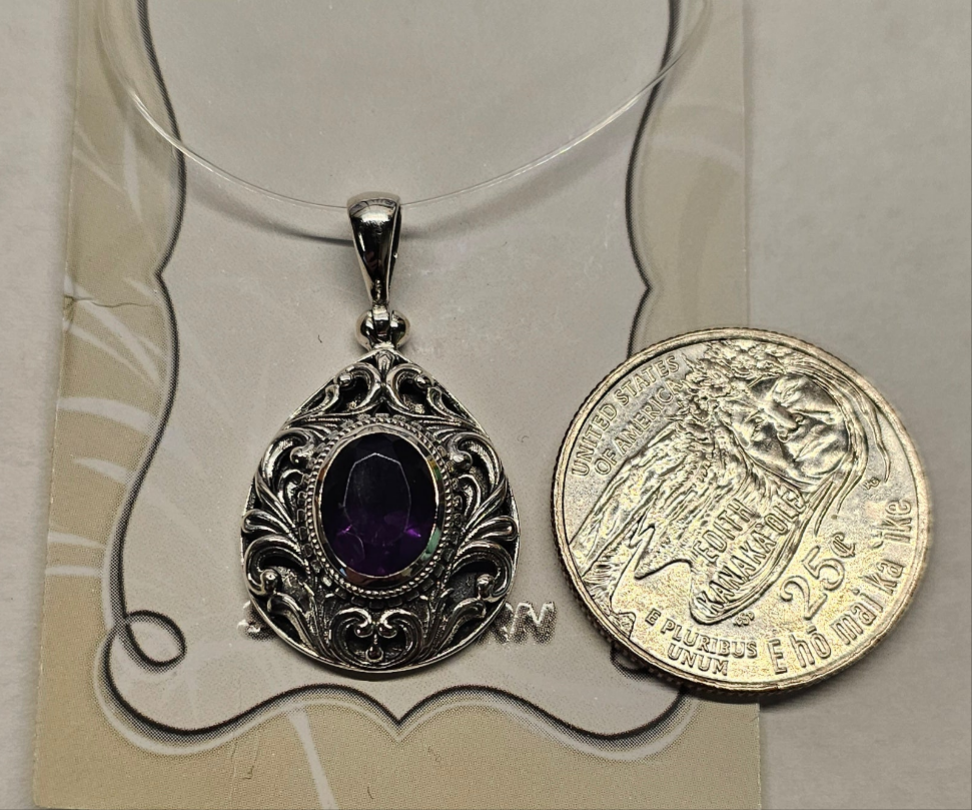 Amethyst pendant