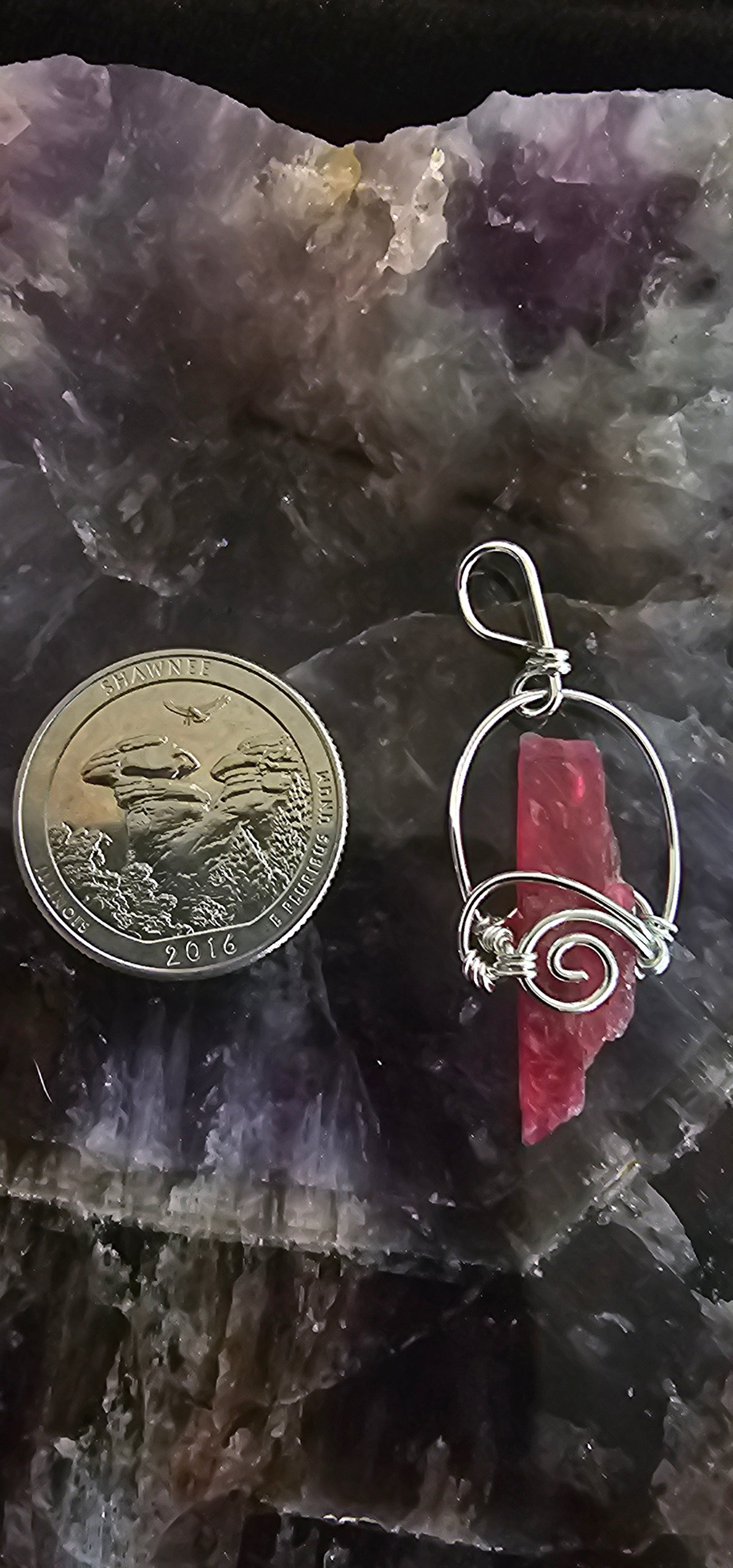 Rhodonite Pendant