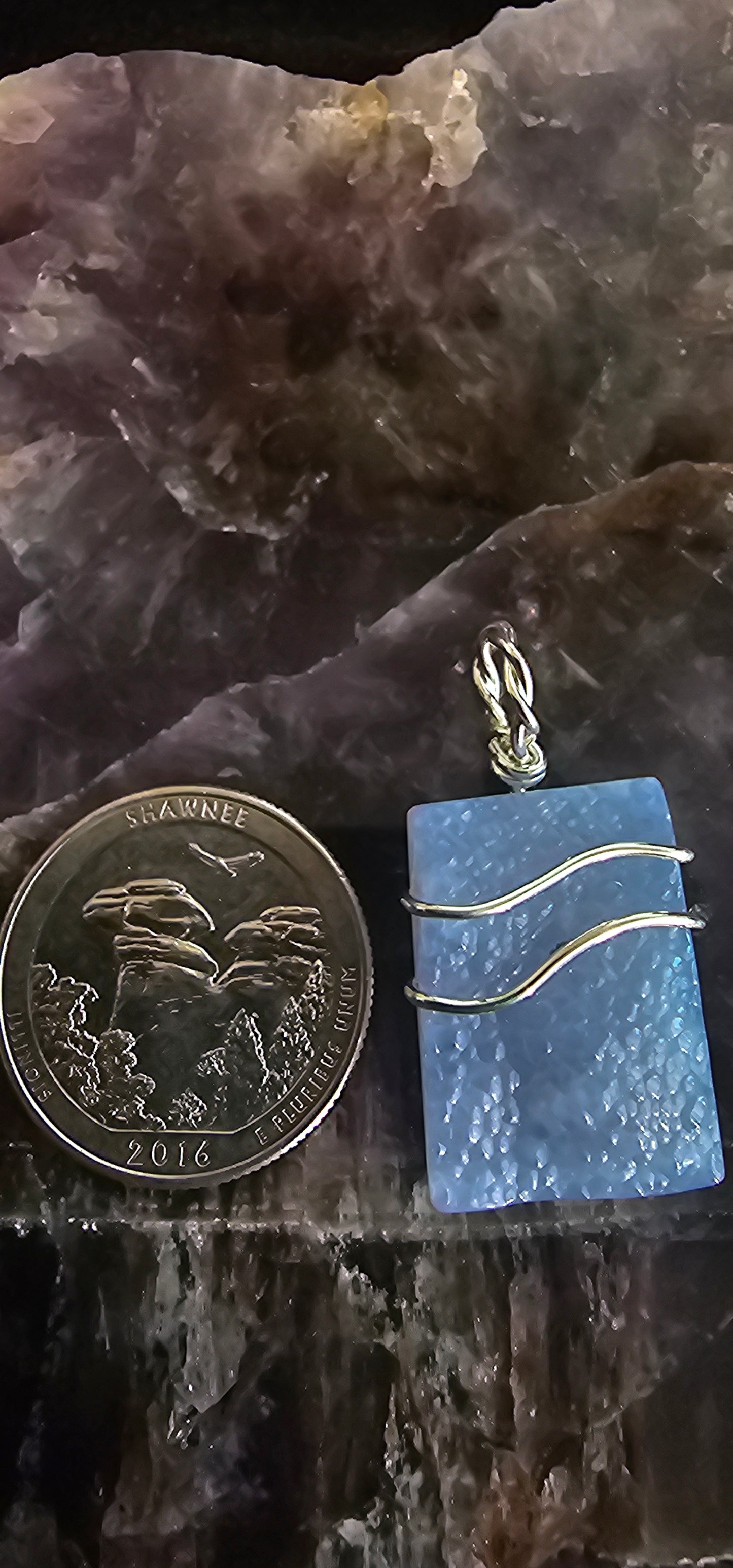 Chalcedony Pendant