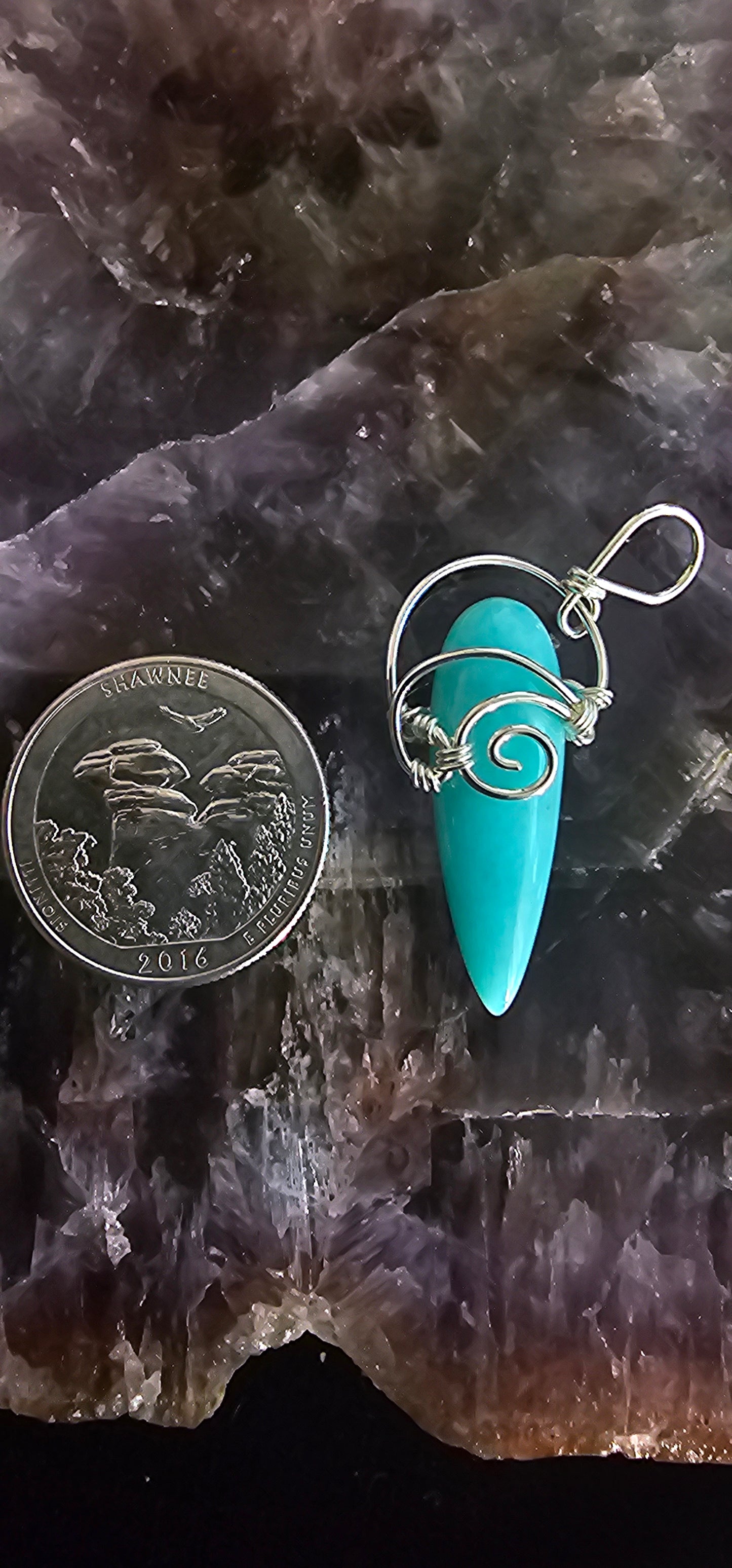 Amazonite Pendant