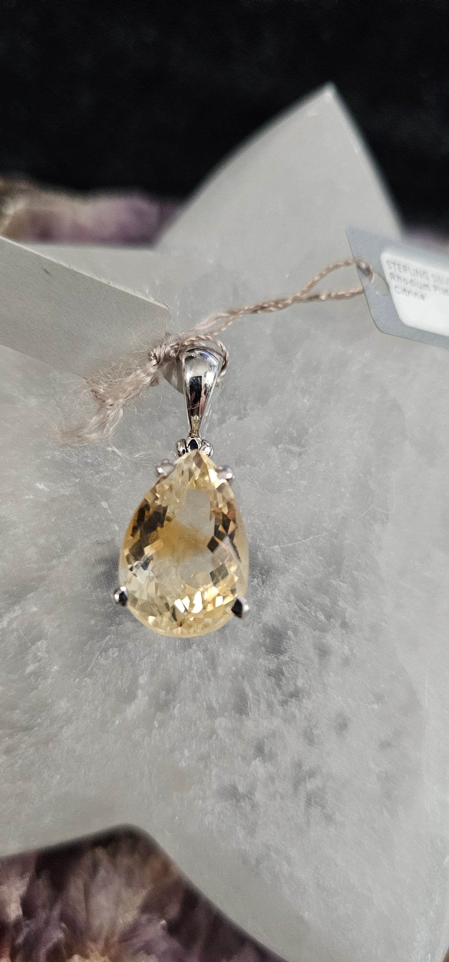 Citrine Pendant