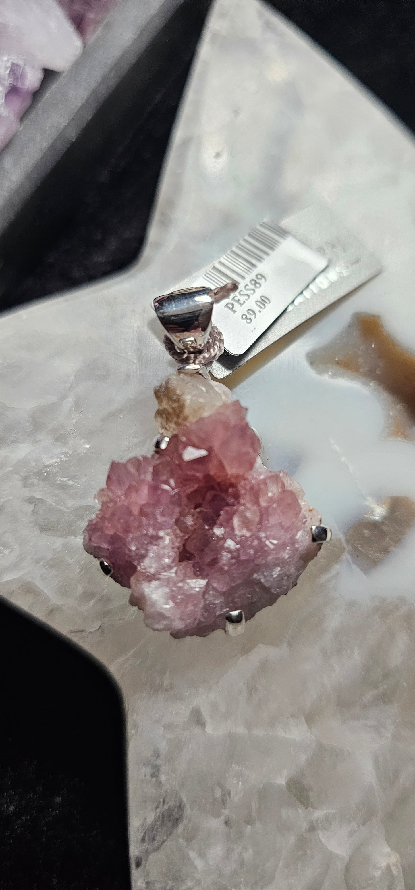 Pink Amethyst Pendant