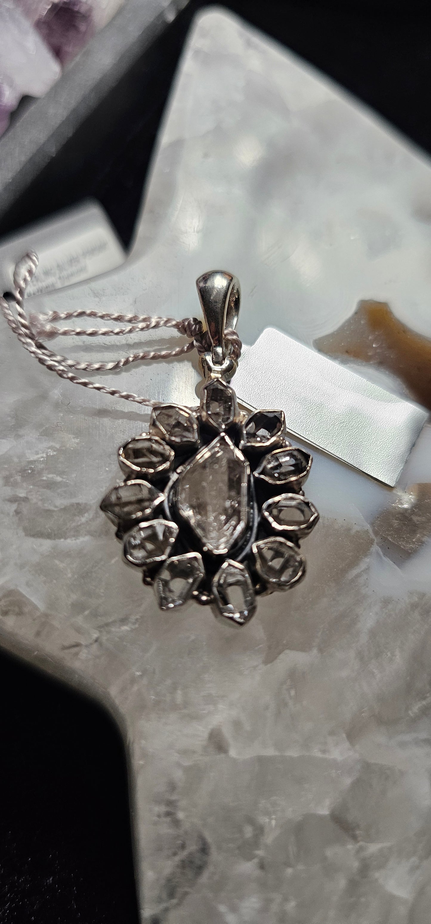 Herkimer Diamond pendant