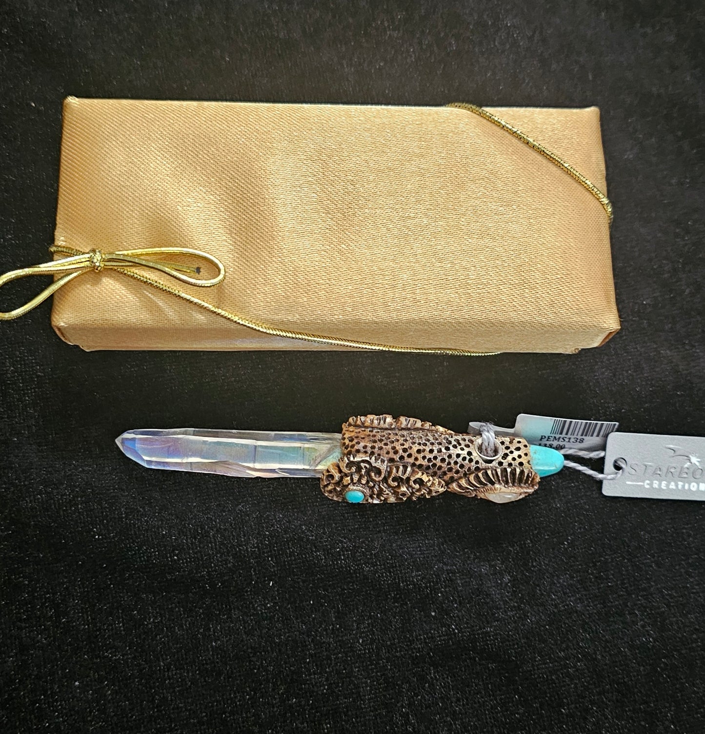 Angel Aura wand pendant