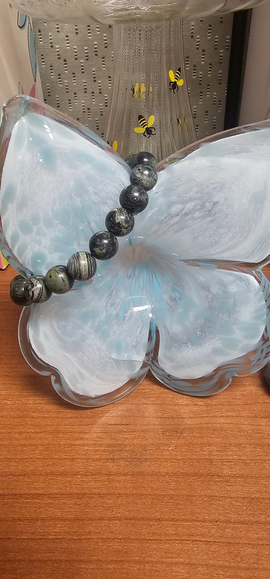 Kambaba Jasper 10mm bracelet