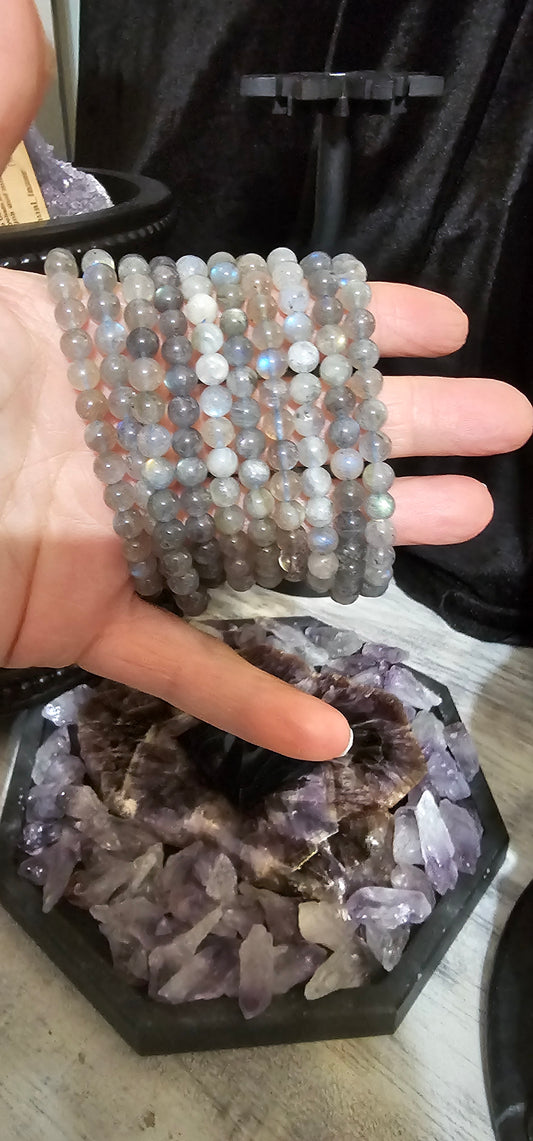 Labradorite bracelet- 6mm