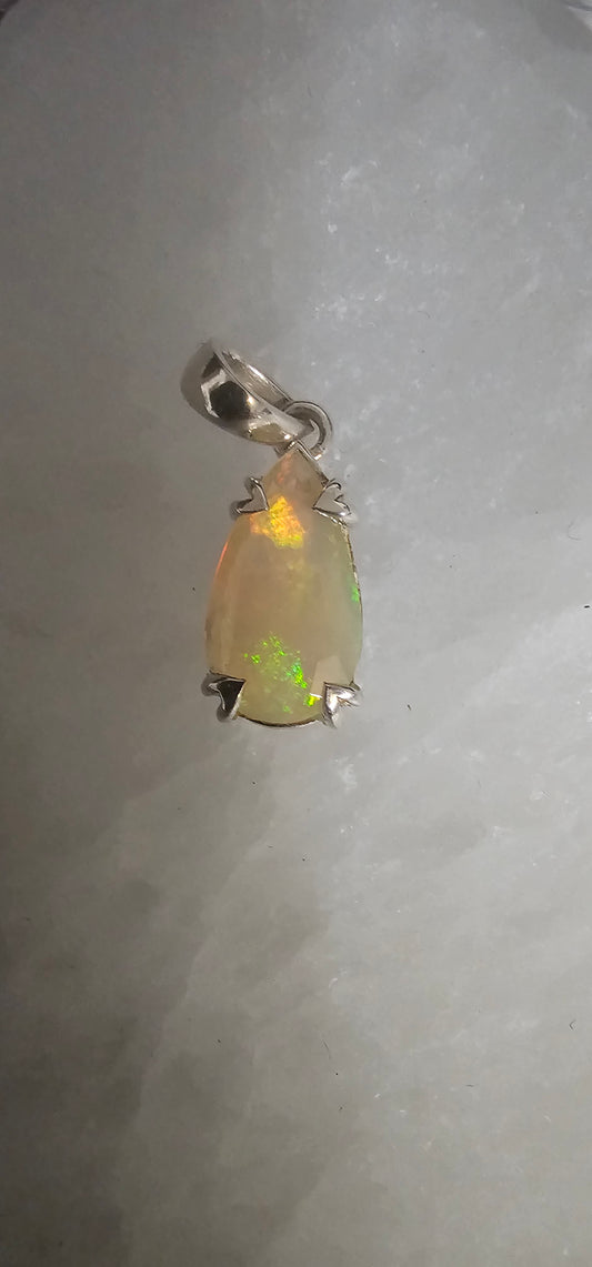 Opal pendant with Sterling Silver