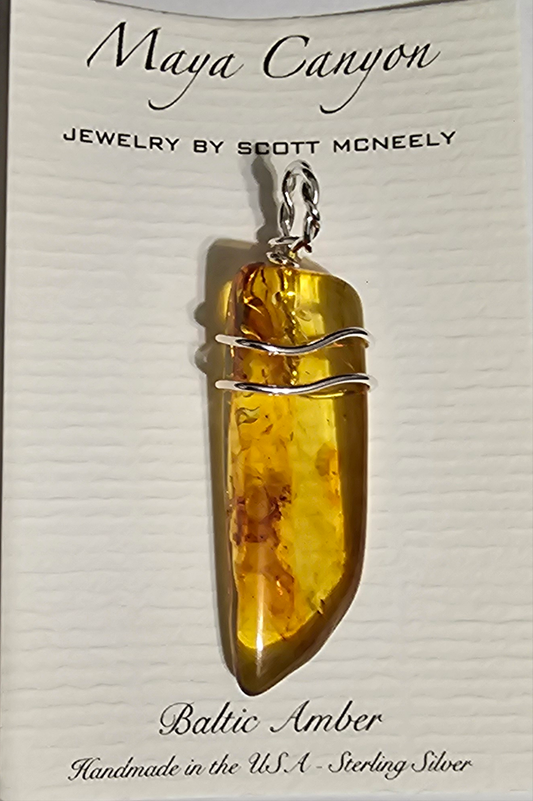 Amber-Baltic Amber pendant