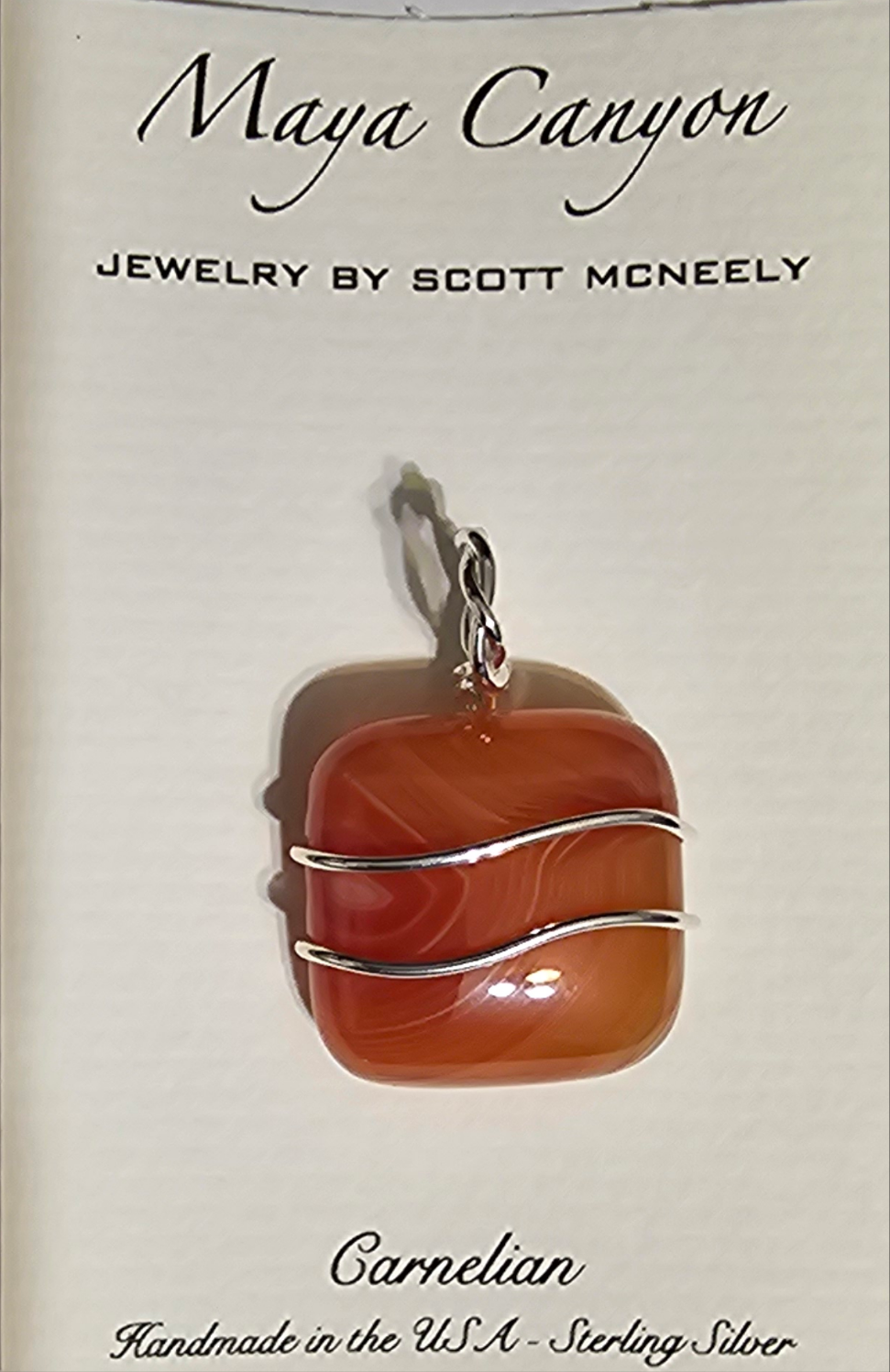 Carnelian pendant