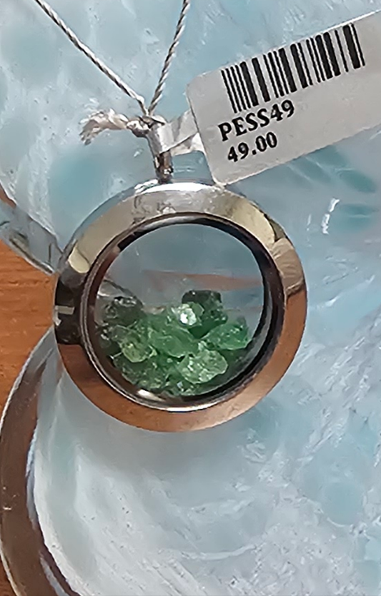 Green Tourmaline pendant