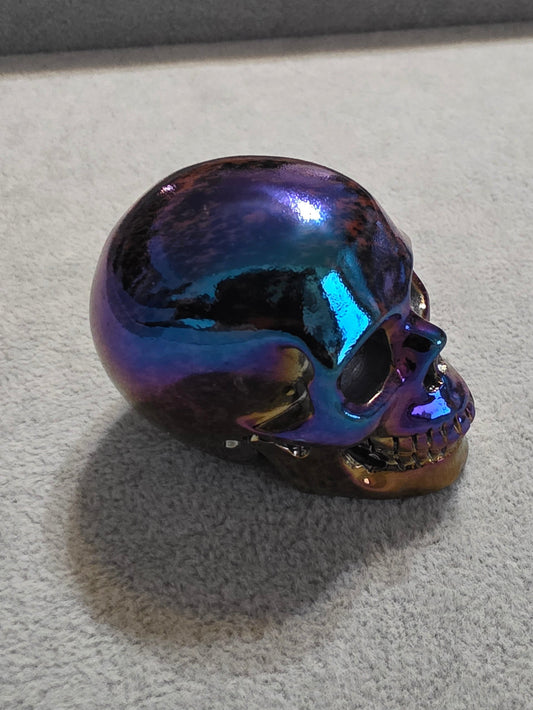 Aura coated Mahogany Obsidian 2"