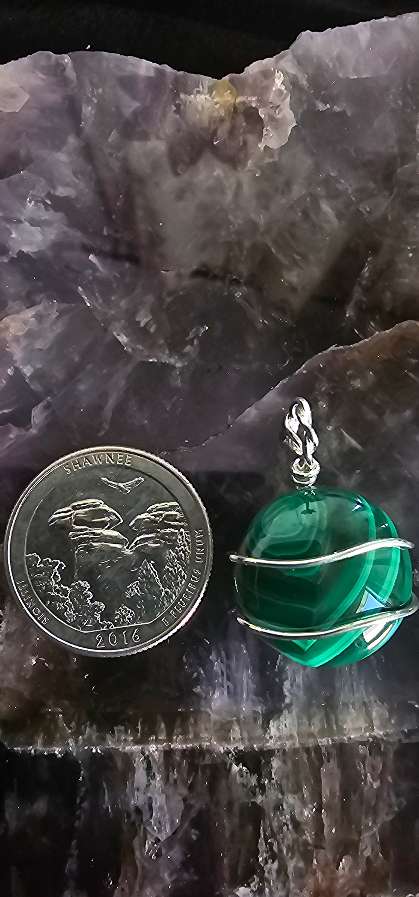 Malachite Pendant