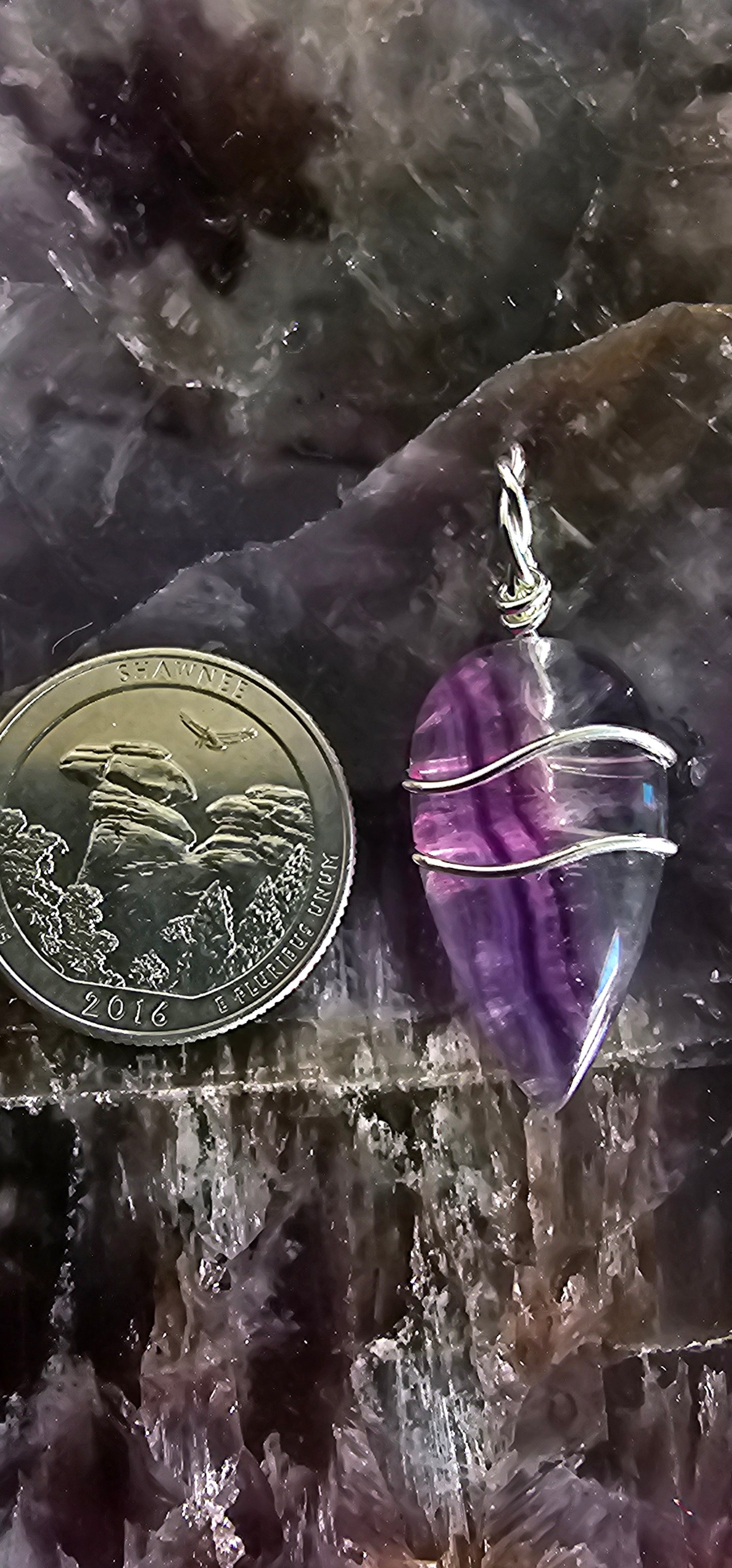 Fluorite Pendant