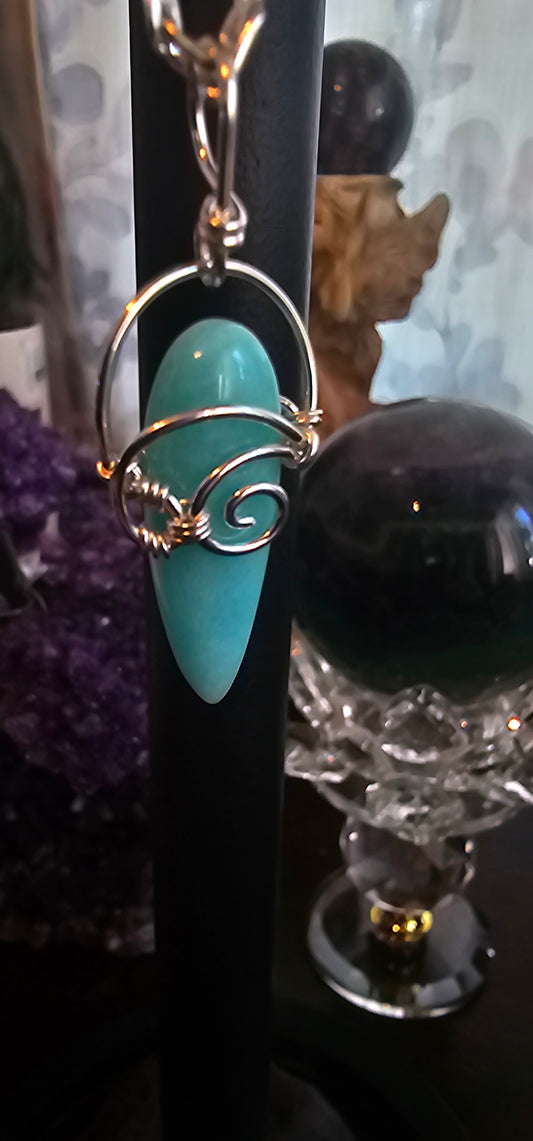 Amazonite Pendant