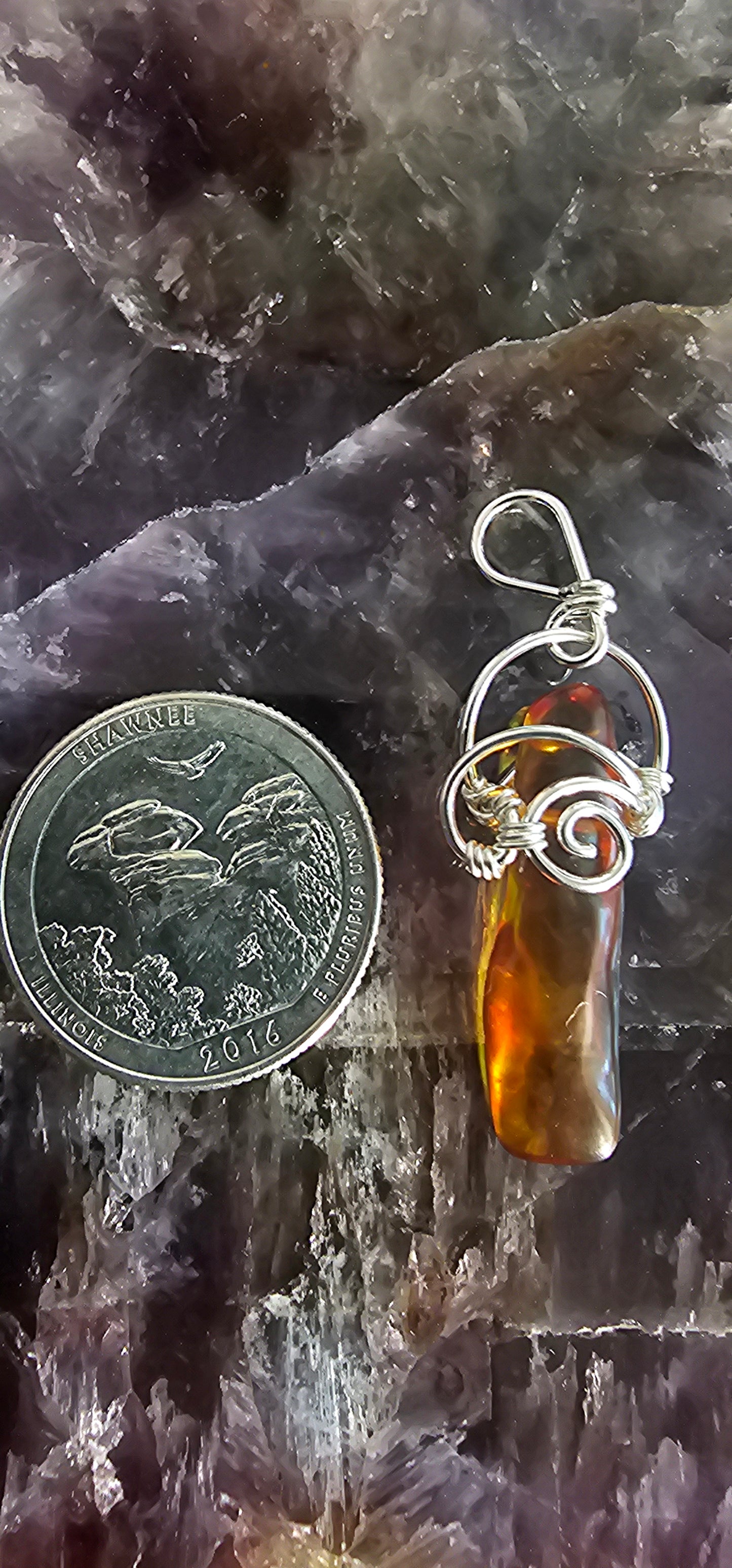 Amber Pendant